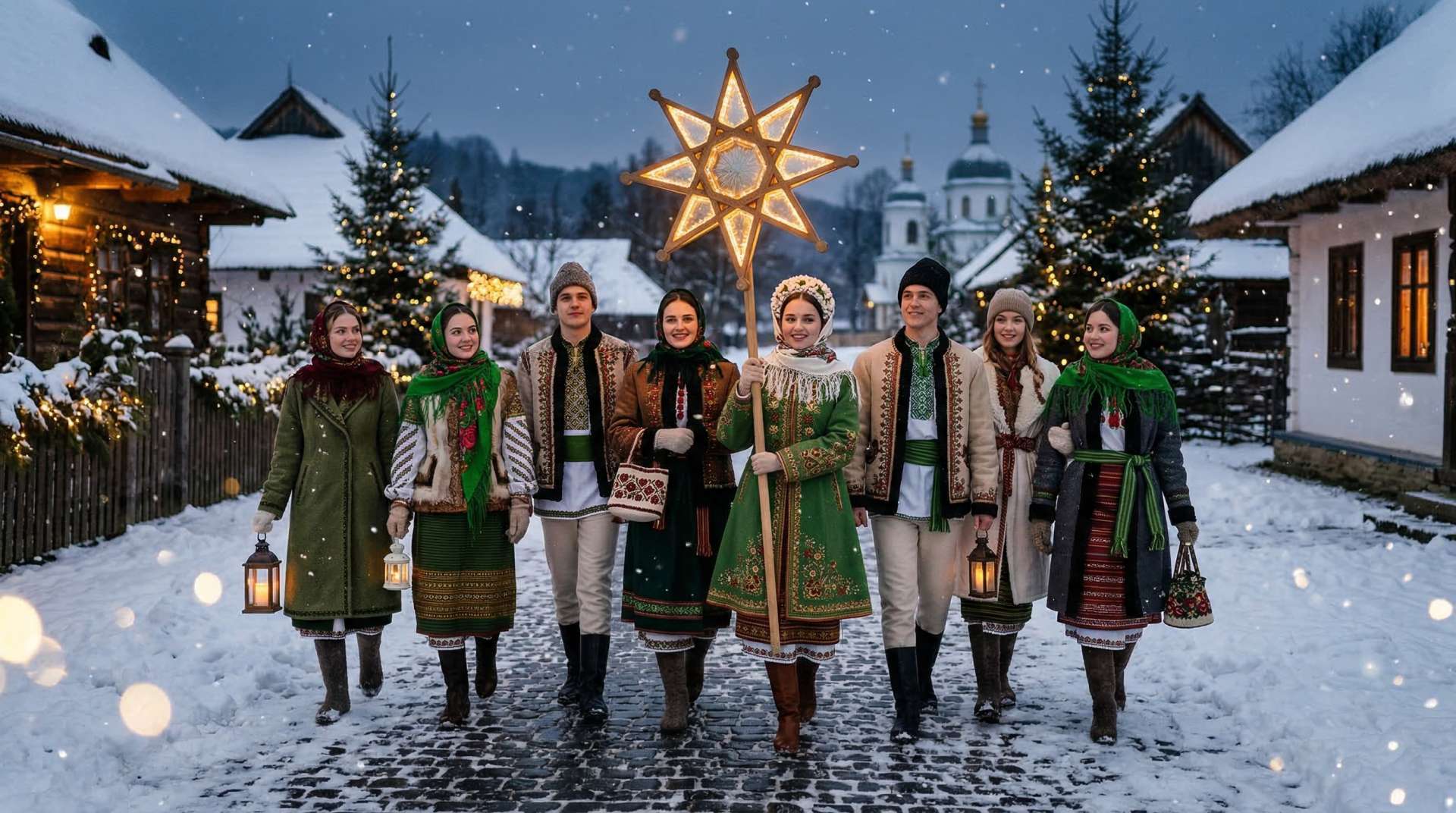 The eight-pointed star as the main symbol