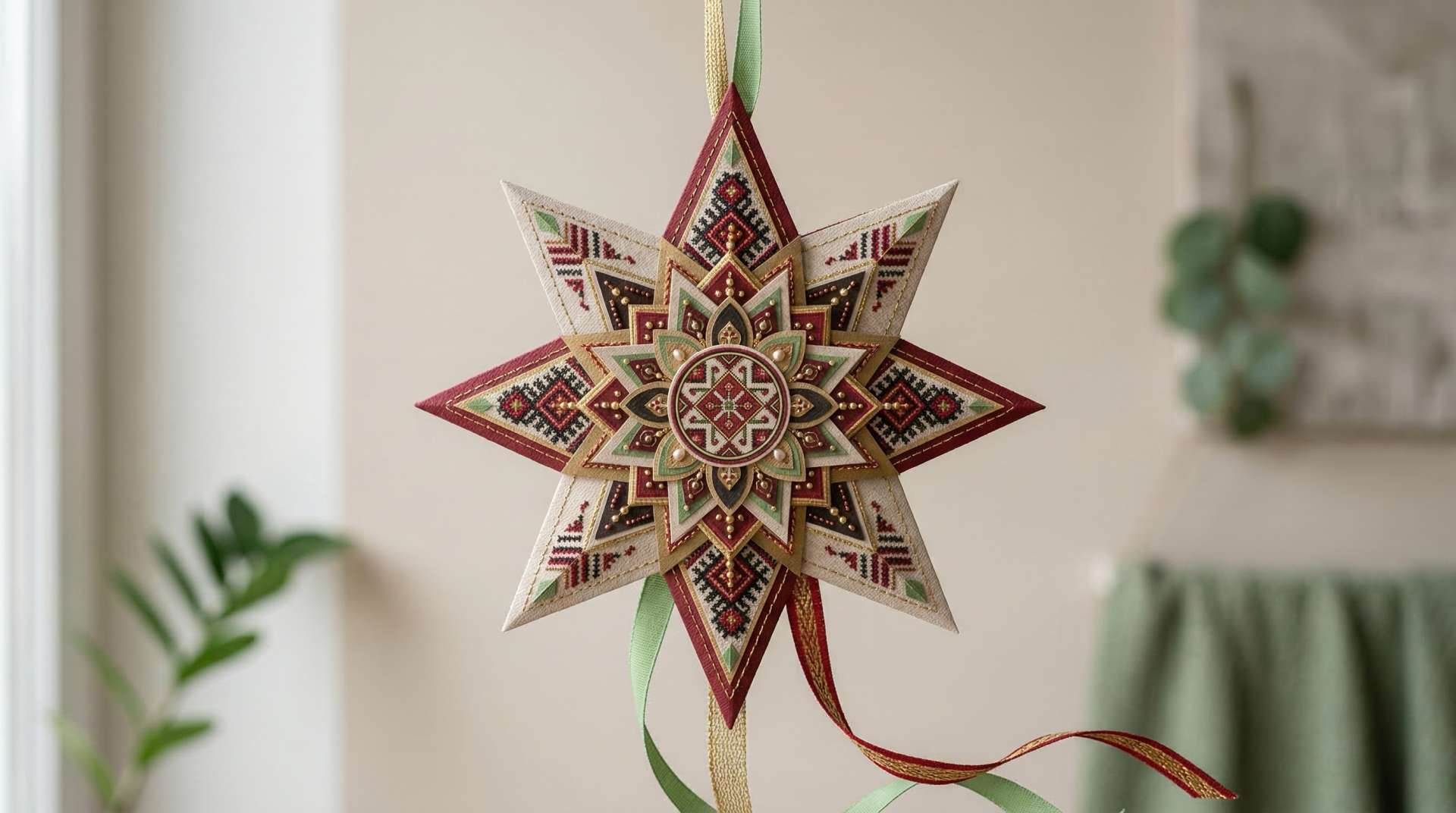 The eight-pointed star as the main symbol